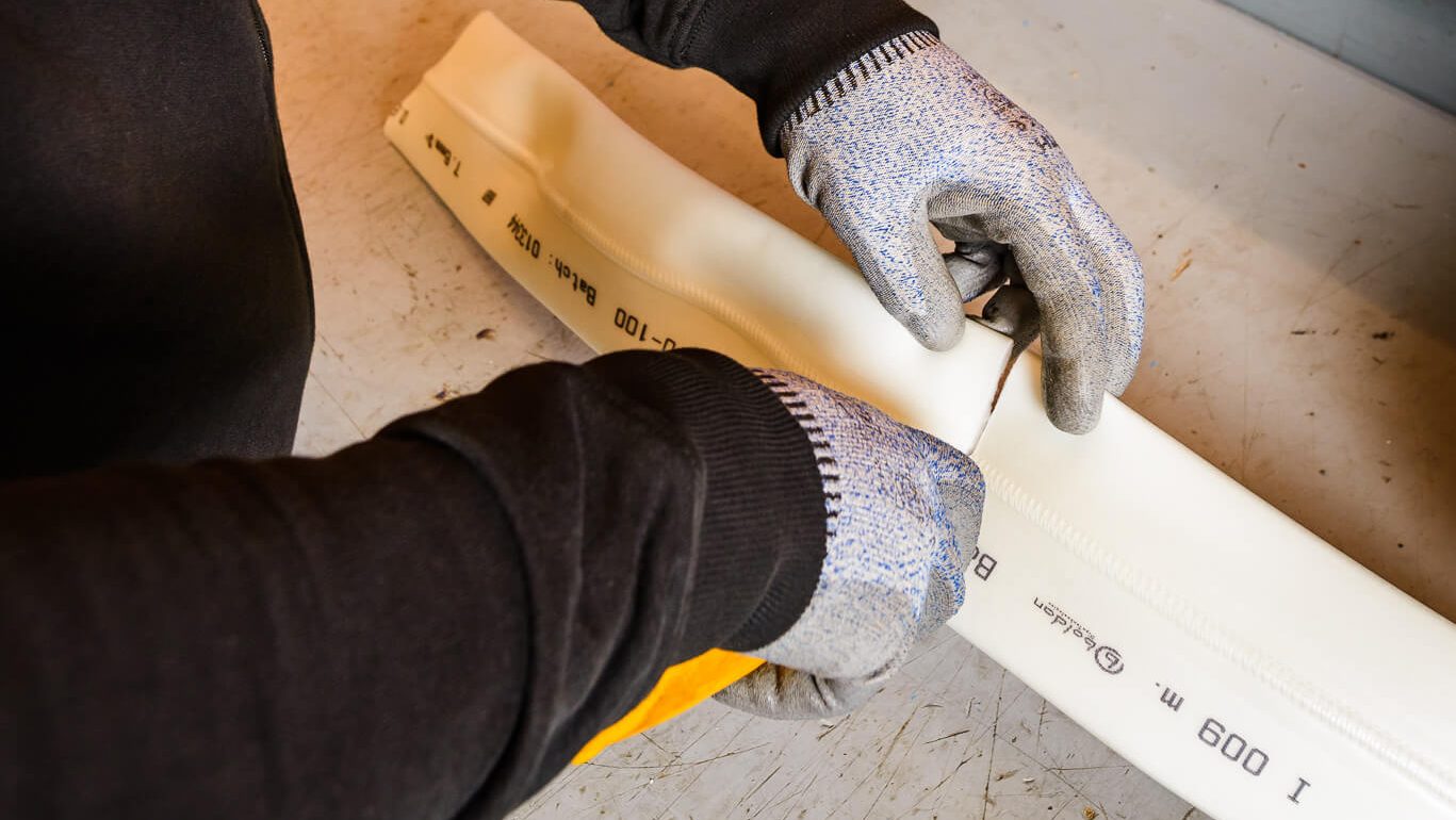 Voiko pinnoitetun putken sukittaa?